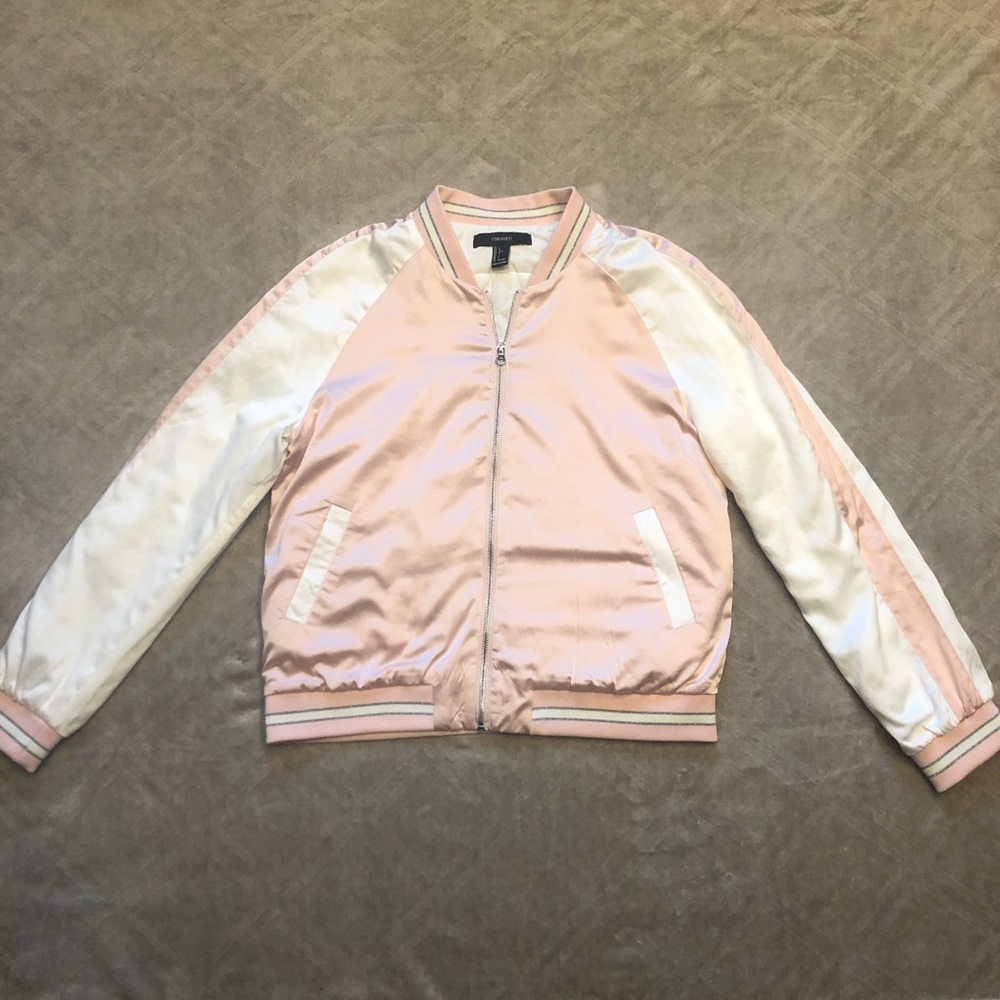 Satin Bomber Jacket